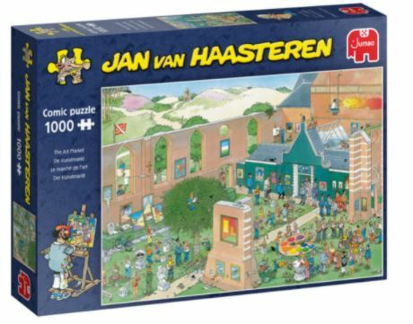 1000 Bitar - Jan Van Haasteren: The Art Market_boxshot