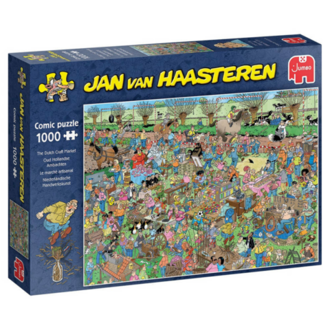 1000 Bitar - Jan Van Haasteren: The Dutch Craft Market_boxshot