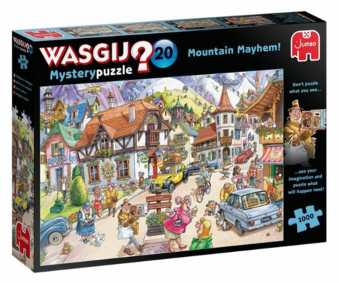 1000 Bitar - Wasgij Mysterypuzzle 20: Mountain Mayhem_boxshot