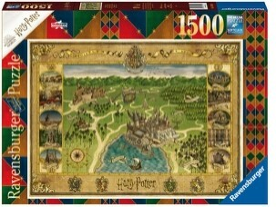 1500 bitar - Harry Potter: Hogwarts Map_boxshot