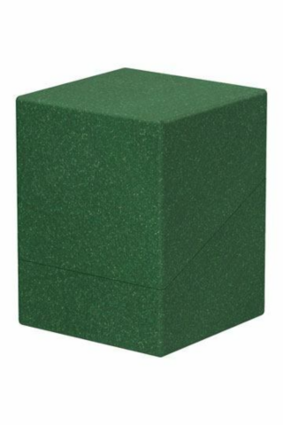 Ultimate Guard Return To Earth Boulder Deck Case 100+ Standard Size Green_boxshot