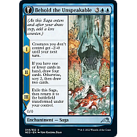 Behold the Unspeakable // Vision of the Unspeakable (Foil)