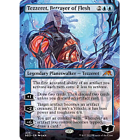 Tezzeret, Betrayer of Flesh (Foil) (Borderless)