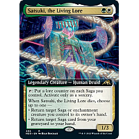 Satsuki, the Living Lore (Foil) (Extended Art)
