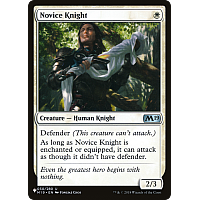 Novice Knight (Foil)
