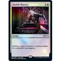 Fateful Absence (Foil) (Gameday Promo)