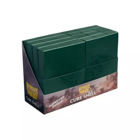 Dragon Shield Cube Shell - Forest Green_boxshot