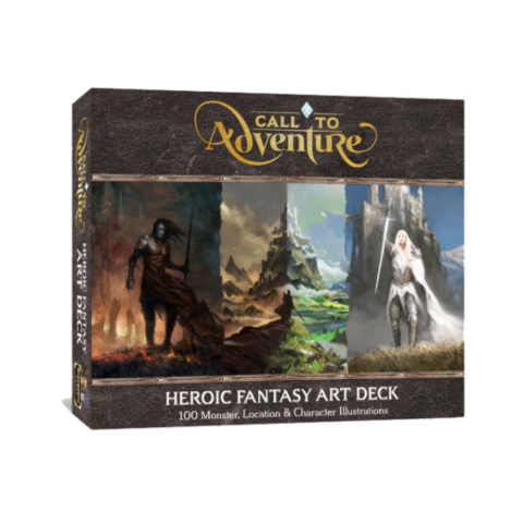 Call to Adventure Heroic Fantasy Art Deck_boxshot