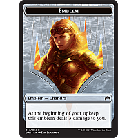 Emblem - Chandra, Roaring Flame [Token]