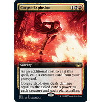 Corpse Explosion (Foil) (Extended Art)