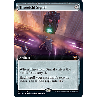 Threefold Signal (Foil) (Extended Art)