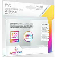(66x91 mm) Gamegenic - Matte Standard Sleeves Value pack 200