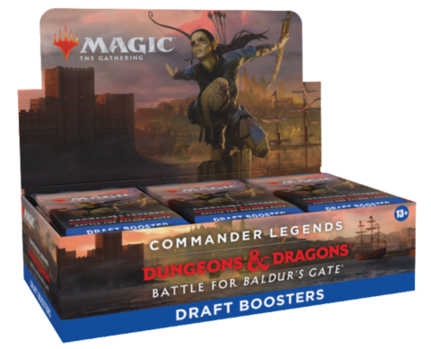 Magic The Gathering - Commander Legends: Battle for Baldur's Gate Draft Booster Display_boxshot