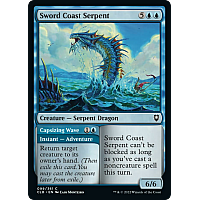 Sword Coast Serpent // Capsizing Wave (Foil)