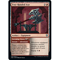 Two-Handed Axe // Sweeping Cleave