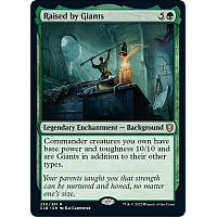 Raised by Giants (Foil Etched)