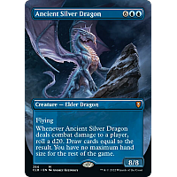 Ancient Silver Dragon (Borderless)