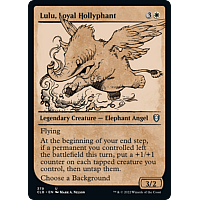 Lulu, Loyal Hollyphant (Foil) (Showcase)