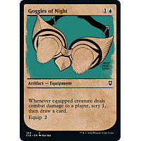 Goggles of Night (Foil) (Showcase)