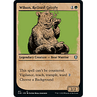 Wilson, Refined Grizzly (Foil) (Showcase)