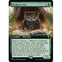 Owlbear Cub (Foil) (Extended Art)