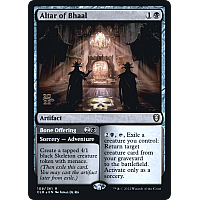 Altar of Bhaal // Bone Offering (Foil) (Prerelease)
