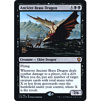 Ancient Brass Dragon (Foil) (Prerelease)