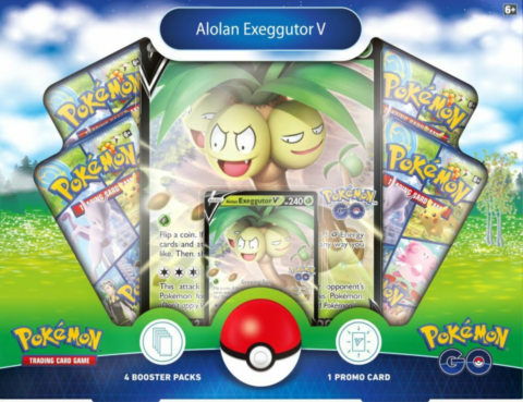 Pokemon - Pokémon GO Collection Alolan Exeggutor V box_boxshot