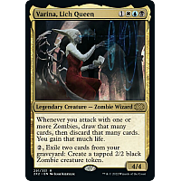 Varina, Lich Queen (Etched Foil)