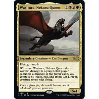 Wasitora, Nekoru Queen (Etched Foil)
