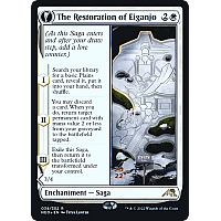 The Restoration of Eiganjo // Architect of Restoration (Foil) (Prerelease)