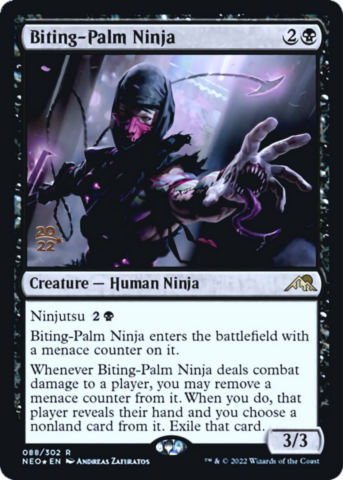 Biting-Palm Ninja (Foil) (Prerelease)_boxshot