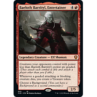 Baeloth Barrityl, Entertainer (Foil)