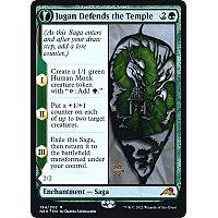 Jugan Defends the Temple // Remnant of the Rising Star (Foil) (Prerelease)