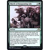 March of Burgeoning Life (Foil) (Prerelease)
