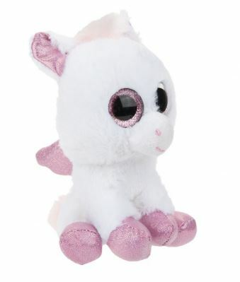 Leksakshallen - Kamparo plush Pegasus (22 cm) white/pink_boxshot