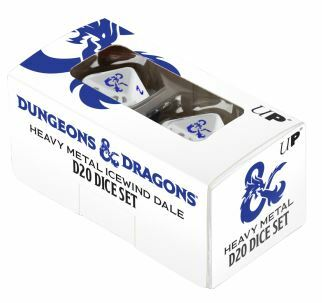 Heavy Metal Icewind Dale D20 Dice Set for Dungeons & Dragons_boxshot