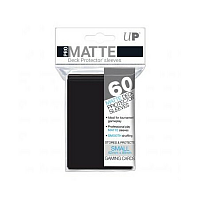 60ct Pro-Matte Black Small Deck Protectors
