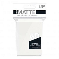 60ct Pro-Matte White Small Deck Protectors
