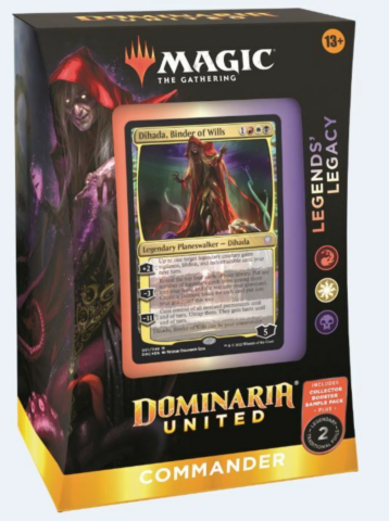 Magic The Gathering - Dominaria United Commander deck: Legends' Legacy_boxshot