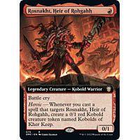 Rosnakht, Heir of Rohgahh (Extended Art)