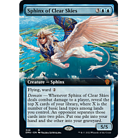 Sphinx of Clear Skies (Foil) (Extended Art)