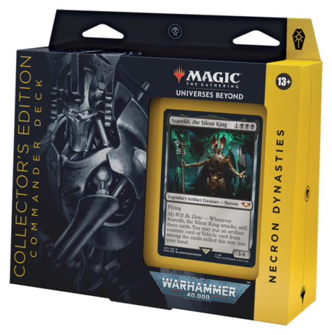 Magic The Gathering: Warhammer 40.000 Premium Commander Deck - Necron Dynasties_boxshot