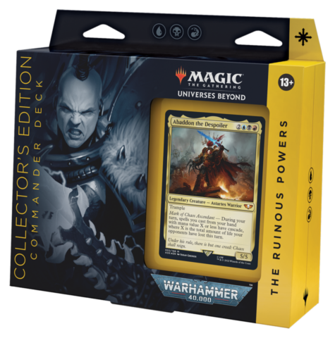 Magic The Gathering: Warhammer 40.000 Premium Commander Deck - The Ruinous Powers_boxshot