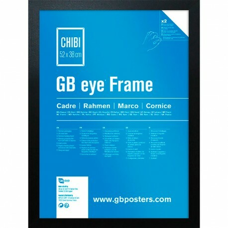GBEYE - MDF Black Frame - Chibi 52 x 38 cm_boxshot