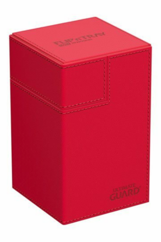 Ultimate Guard Flip`n`Tray 100+ XenoSkin Monocolor Red_boxshot