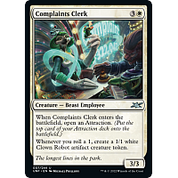 Complaints Clerk (Foil)