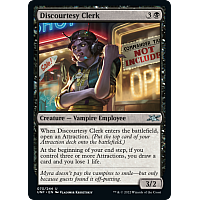 Discourtesy Clerk