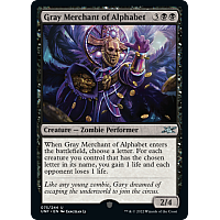 Gray Merchant of Alphabet