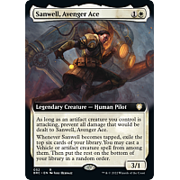 Sanwell, Avenger Ace (Foil) (Extended Art)